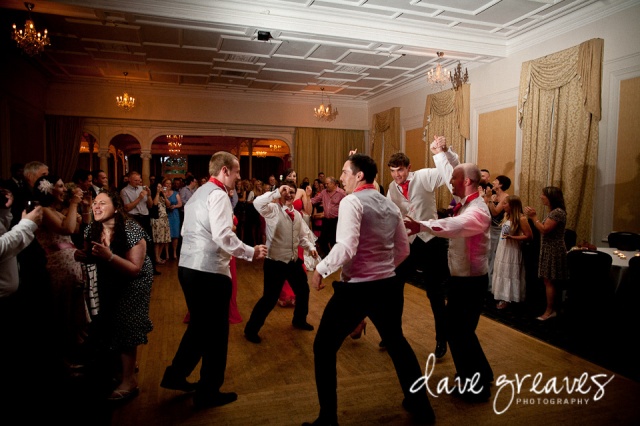 Evening wedding reception at The Old Swan, Harrogate